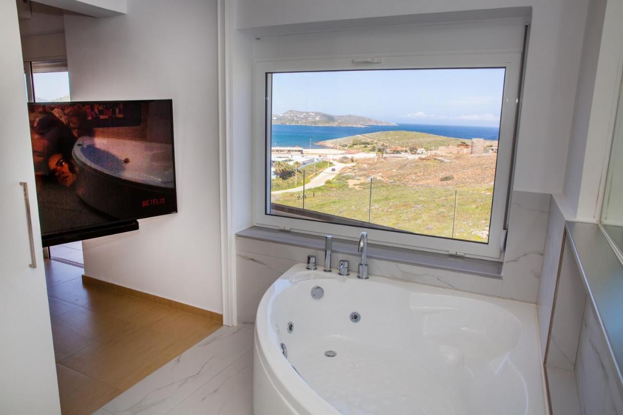 Komfort City Apartment "Elias" Mit Meerblick In Lavrio מראה חיצוני תמונה
