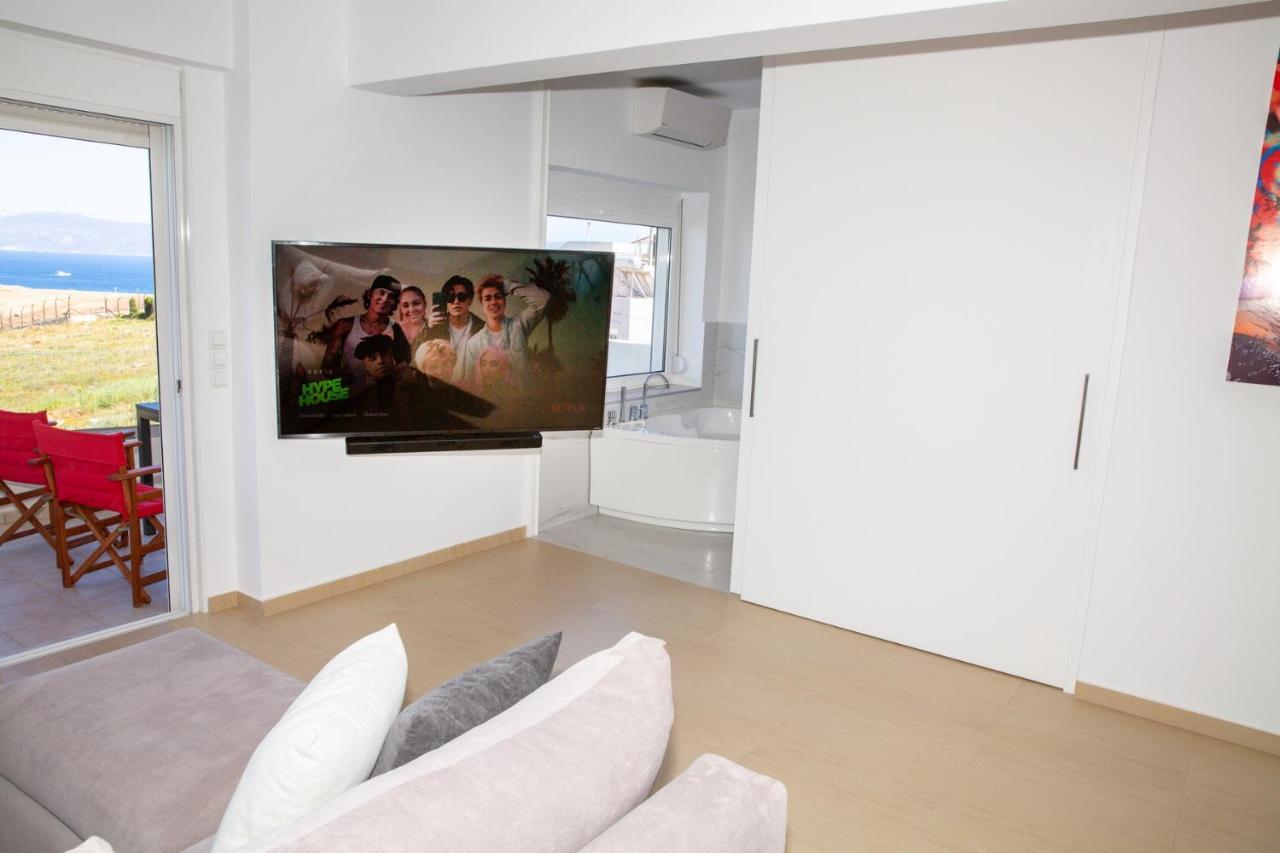 Komfort City Apartment "Elias" Mit Meerblick In Lavrio מראה חיצוני תמונה