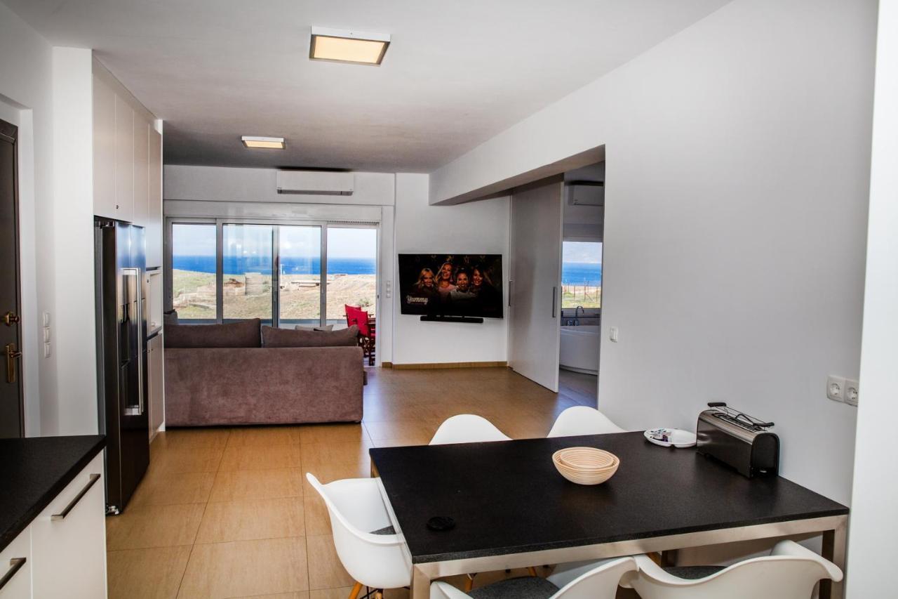 Komfort City Apartment "Elias" Mit Meerblick In Lavrio מראה חיצוני תמונה