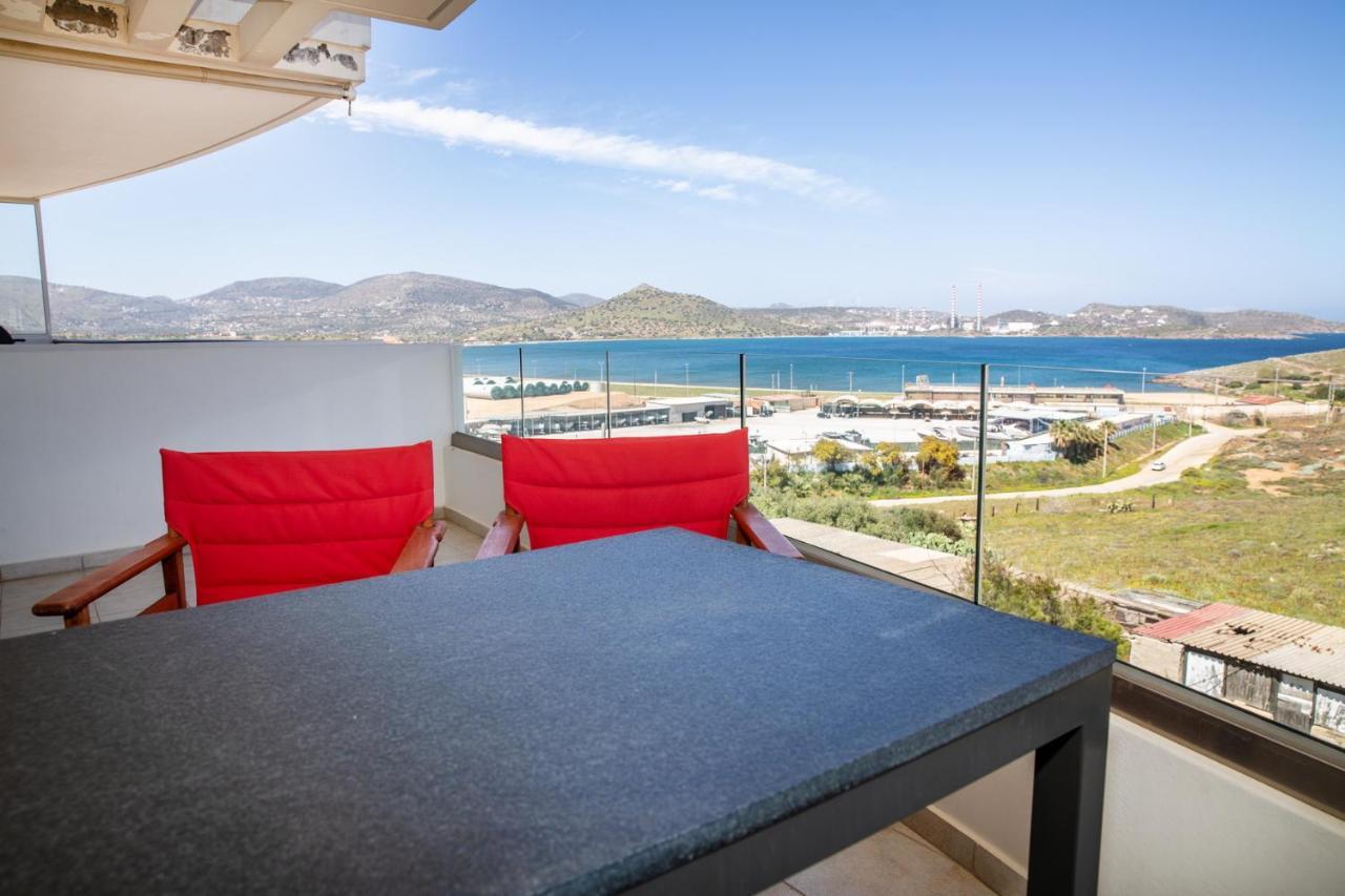 Komfort City Apartment "Elias" Mit Meerblick In Lavrio מראה חיצוני תמונה
