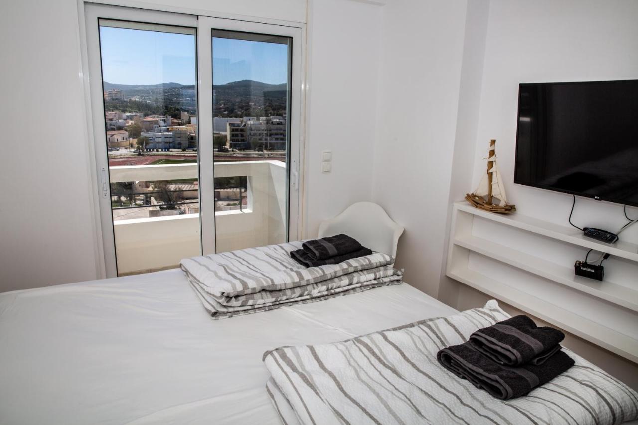 Komfort City Apartment "Elias" Mit Meerblick In Lavrio מראה חיצוני תמונה